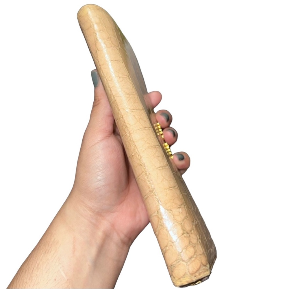 Miu Miu Embossed 2 Tone L Shape Zipper Wallet - image 6